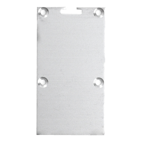 Заглушка без отверстия для профиля CAB267, LD365 (комплект 4шт) фото 2