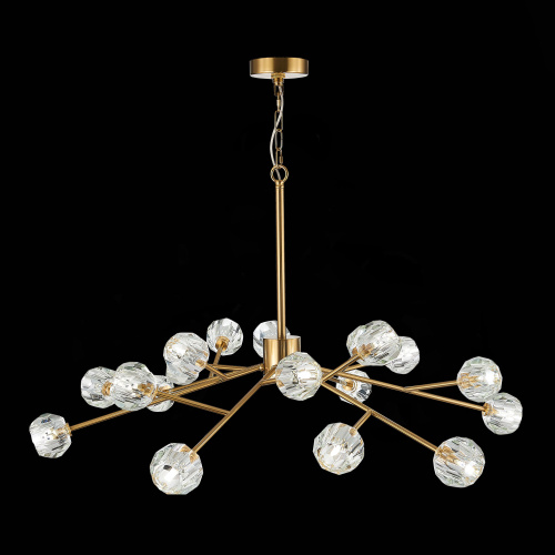 SL1166.303.18 Светильник подвесной ST-Luce Латунь/Прозрачный G9 LED 18*5W ROMANO фото 8