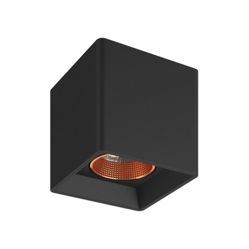 DK3080-BBR Светильник накладной, IP 20, 10 Вт, GU5.3, LED, черный/бронзовый, пластик фото 3