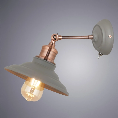 Бра Arte Lamp LIDO A5067AP-1GY фото 2 Бра Arte Lamp LIDO A5067AP-1GY фото 2
