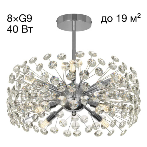 Потолочная люстра Citilux Eletto Betsy EL322CA08.1 Потолочная люстра Citilux Eletto Betsy EL322CA08.1