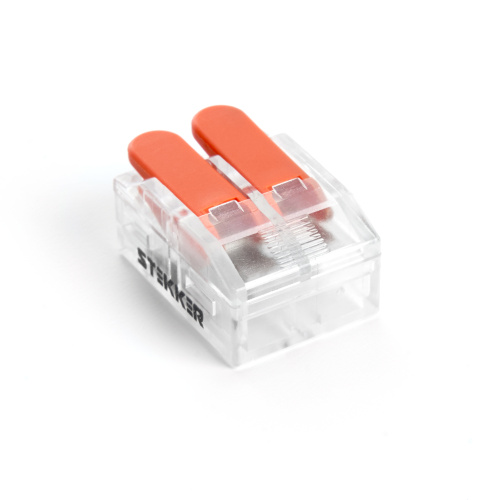 Универсальная компактная клемма 2-проводная STEKKER, LD221-612 фото 5