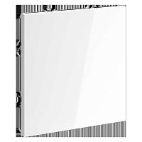 Заглушка Voltum S70 с суппортом, (белый глянцевый) VLS080101