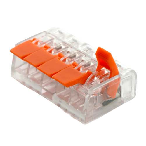 Универсальная компактная клемма 5-проводная STEKKER, LD221-415 фото 4