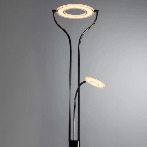 Торшер Arte Lamp DUETTO LED A5904PN-2BC фото 2 Торшер Arte Lamp DUETTO LED A5904PN-2BC фото 2