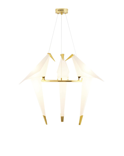Подвесной светодиодный светильник Moderli V3071-3PL origami Birds 3*LED*6W Подвесной светодиодный светильник Moderli V3071-3PL origami Birds 3*LED*6W