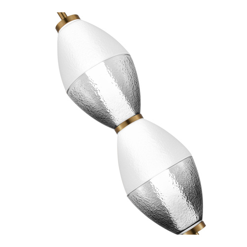 SL6130.403.15 Светильник подвесной ST-Luce Черный/Белый, Дымчатый LED 1*16W 3000K ICE фото 6