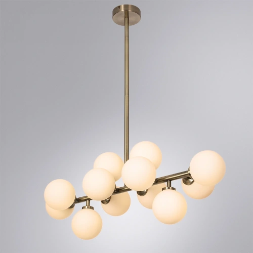 Люстра на штанге Arte Lamp BOLLA-PICCOLO A3988SP-12AB фото 2 Люстра на штанге Arte Lamp BOLLA-PICCOLO A3988SP-12AB фото 2