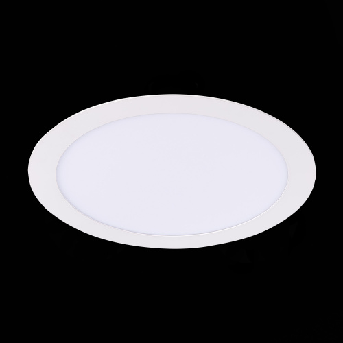 ST209.538.18 Св-к встр. Белый LED 1*18W 3000K 1 296Lm Ra80 110° IP20 D225xH8 90-265V Встраиваемые светильники фото 11