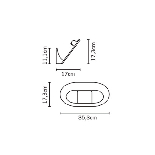 Настенный светильник D94D0115 фото 2
