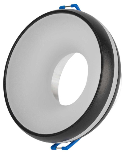 Светильник встраиваемый декоративный ЭРА DK100 BK под лампу MR16 GU5.3 черный Б0055589 фото 4