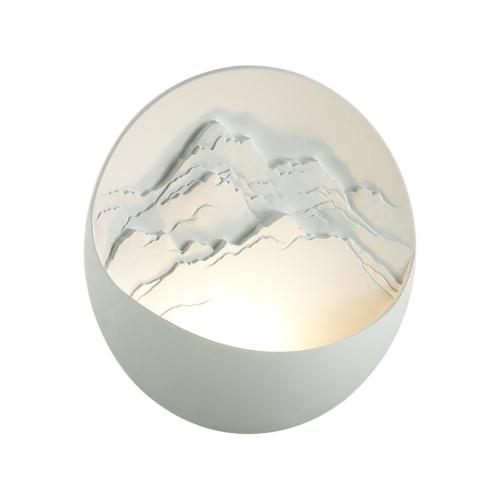 7168/6WL HIGHTECH ODL26 427 Настенный светильник  белый/гипс/металл IP20 LED 12W 3000K 220-240V MONTANA фото 3