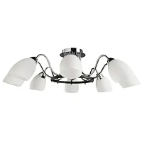 Потолочная люстра Arte Lamp FIORENTINO A7144PL-8BK