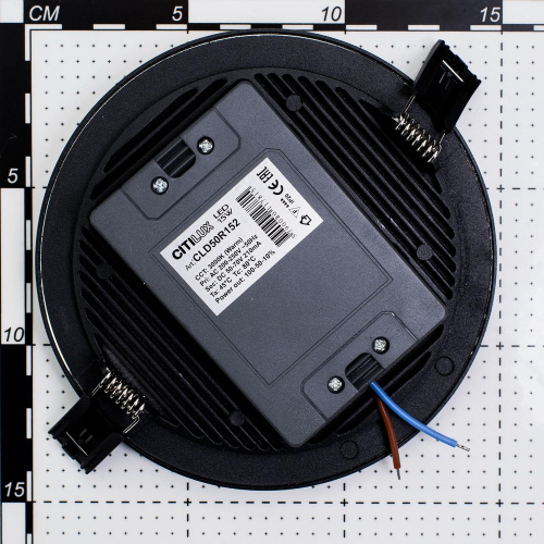 Citilux Омега CLD50R152 LED Встраиваемый светильник с диммером Чёрный фото 8 Citilux Омега CLD50R152 LED Встраиваемый светильник с диммером Чёрный фото 8