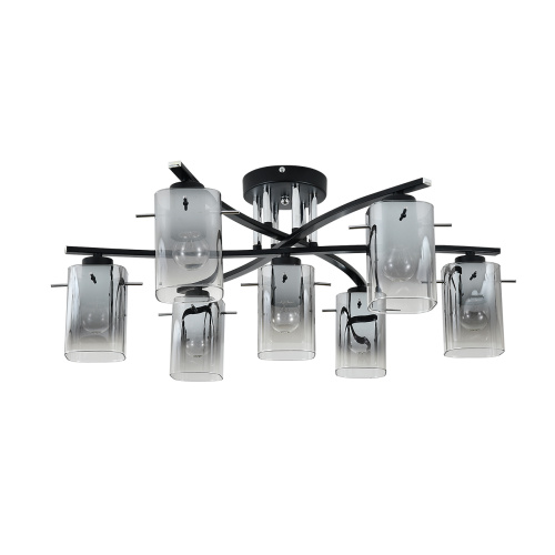 Потолочный светильник Escada 1101/7P E27*40W Black фото 4 Потолочный светильник Escada 1101/7P E27*40W Black фото 4