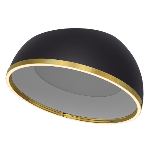 Citilux FLOOM CL736151 Светильник потолочный с пультом Чёрный+Золото фото 3
