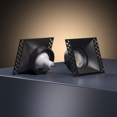 Светильник встраиваемый Renzo черный 25019/01 фото 4 Светильник встраиваемый Renzo черный 25019/01 фото 4