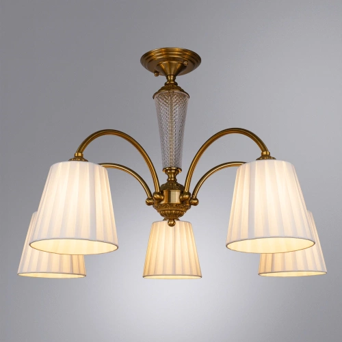 Потолочная люстра Arte Lamp GRACIE A7301PL-5PB фото 2 Потолочная люстра Arte Lamp GRACIE A7301PL-5PB фото 2