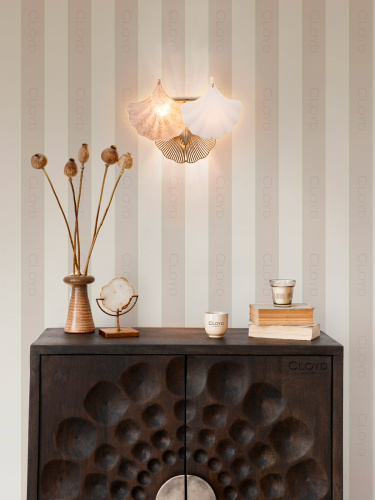 Бра Cloyd POLYNESIA W3 / выс. 28 см - золото (арт.20116)