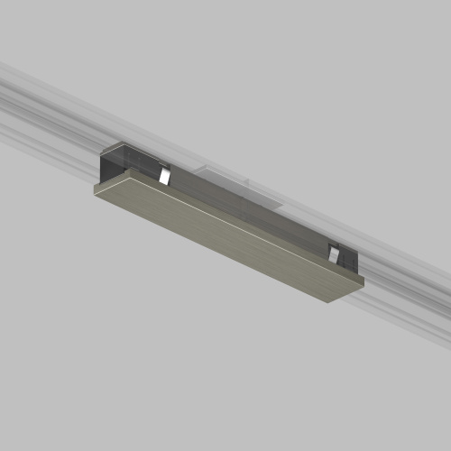 TR5722-DN Электрический коннектор прямой для трека SHINE BASE, 48V DC, IP20, темный никель, алюминий фото 6