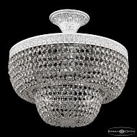 Люстра с хрустальными подвесками AL19091/35FL WMN Bohemia Ivele Crystal (Богемия Ивеле Кристалл)