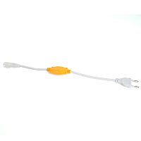LD091 FERON Сетевой шнур для ленты 220V, ширина ленты 9мм (подходит к SAFFIT SST20)