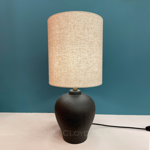 Настольная лампа Cloyd GARGANTUA-C T1 / выс. 48 см- черная керамика (арт.30146) фото 2 Настольная лампа Cloyd GARGANTUA-C T1 / выс. 48 см- черная керамика (арт.30146) фото 2