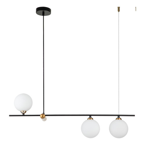 Подвесная люстра Indigo Opaco 11015/3P Black V000152 фото 4