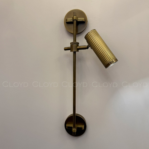 Бра Cloyd METODA-A W1 / выс. 55 см - латунь темная (арт.20461) фото 2