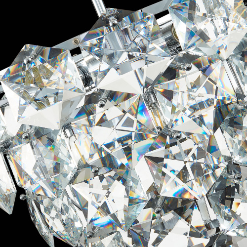 SL1631.103.09 Люстра подвесная ST-Luce Хром/Прозрачный E14 9*40W VITERBO фото 11 SL1631.103.09 Люстра подвесная ST-Luce Хром/Прозрачный E14 9*40W VITERBO фото 11