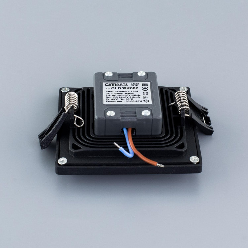 Citilux Омега CLD50K082 LED Встраиваемый светильник с диммером Чёрный фото 4 Citilux Омега CLD50K082 LED Встраиваемый светильник с диммером Чёрный фото 4