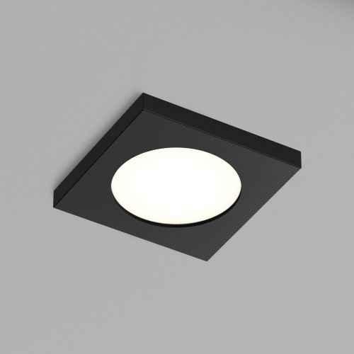 DK3015-BK Встраиваемый светильник влагозащ., IP 44, 50 Вт, GU10, черный, алюминий DK3015-BK Встраиваемый светильник влагозащ., IP 44, 50 Вт, GU10, черный, алюминий