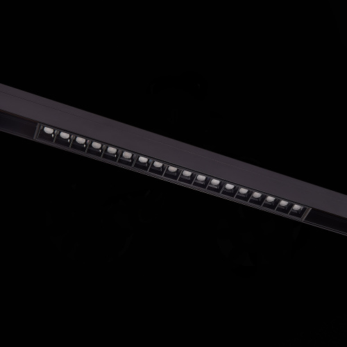 ST361.436.18 Магнитный трековый светильник Черный LED 1*18W 3000K 1 407Lm Ra>90 36° IP20 L331xW22xH4 SKYLINE 48 фото 5