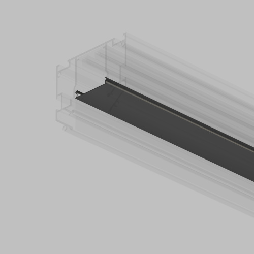 TR2010-BK Экран для трека SMART черный 1 метр фото 3 TR2010-BK Экран для трека SMART черный 1 метр фото 3