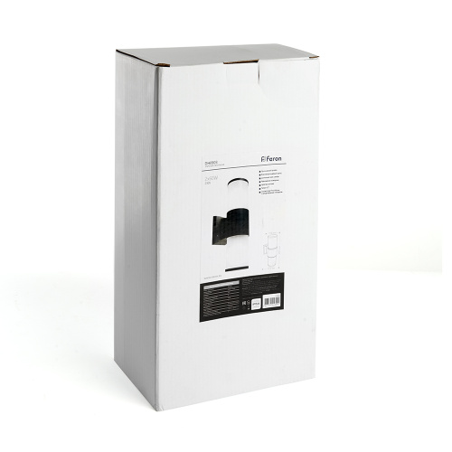 Светильник садово-парковый Feron DH0903,на стену вверх/вниз,  E27 230V, черный фото 7