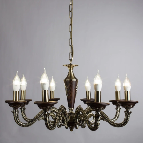 Подвесная люстра Arte Lamp VERDI A5603LM-8AB фото 2 Подвесная люстра Arte Lamp VERDI A5603LM-8AB фото 2