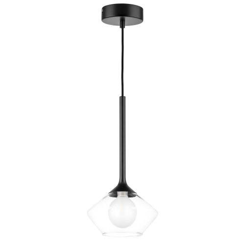 801202 Люстра VETRO 1х6W(led) G9 ЧЕРНЫЙ/ПРОЗРАЧНЫЙ 801202 Люстра VETRO 1х6W(led) G9 ЧЕРНЫЙ/ПРОЗРАЧНЫЙ