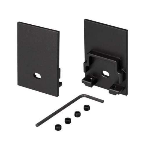 Набор заглушек Arlight SL-Comfort-3551 Black c отверстием 031793 Набор заглушек Arlight SL-Comfort-3551 Black c отверстием 031793