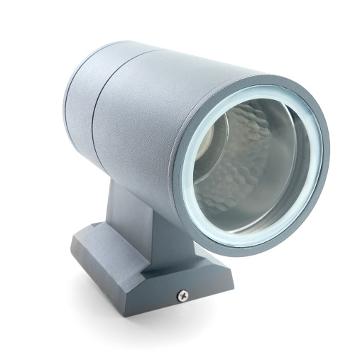 Светильник садово-парковый Feron DH0701,  на стену вверх,  E27 230V, серый фото 4