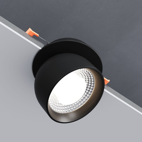 Светильник встраиваемый поворотный светодиодный Uno 8W 4000K черный 25092/LED фото 3 Светильник встраиваемый поворотный светодиодный Uno 8W 4000K черный 25092/LED фото 3