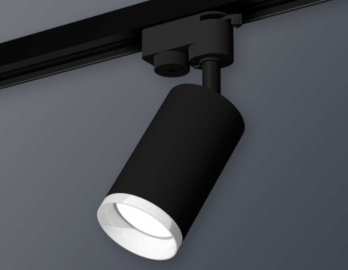 Комплект трекового светильника Ambrella light Track System XT6323150 SBK/FR черный песок/белый матовый (A2521, C6323, N6246) фото 3