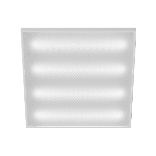 STP-A-1001-P-36-4K-40 Св-к ДВО ST Luce STANDART IP40 595*595*40мм 36Вт 4200лм 4000К призма(Армстронг Коммерческое освещение фото 4