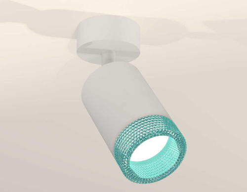 Комплект накладного светильника Ambrella light Techno Spot XM6312004 SWH/BL белый песок/голубой (A2202, C6312, N6153) фото 2