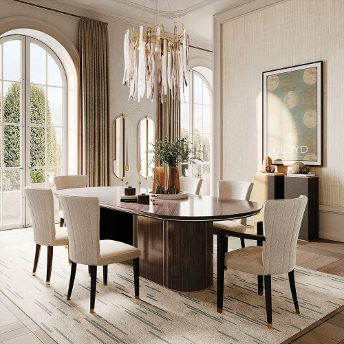 Люстра Cloyd SULAWESI C8 / Ø61 см - латунь - черн. стекло (арт.10399) Люстра Cloyd SULAWESI C8 / Ø61 см - латунь - черн. стекло (арт.10399)