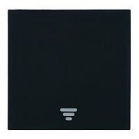 Выключатель 1-клавишный самовозвратный (механизм), STEKKER, 250В, 10А, серия Мия, RSW10-3112-05, черный бархат