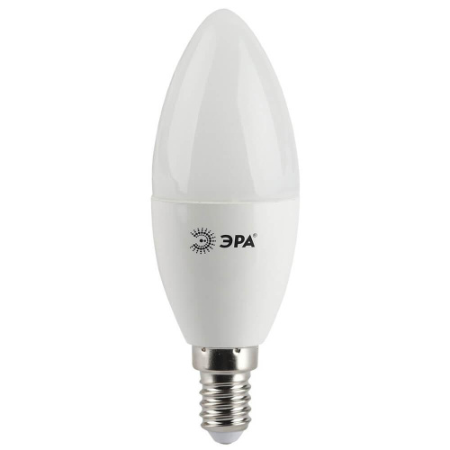 Лампа светодиодная ЭРА E14 5W 2700K матовая LED B35-5W-827-E14 Б0018871 Лампа светодиодная ЭРА E14 5W 2700K матовая LED B35-5W-827-E14 Б0018871