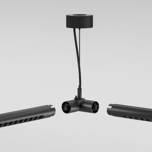 Module System Набор подвеса угловой с вводом питания (черный) 85195/00 фото 2 Module System Набор подвеса угловой с вводом питания (черный) 85195/00 фото 2