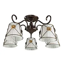 Потолочная люстра Arte Lamp FORTUNA A5495PL-5BR