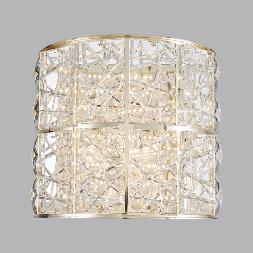 5071/32WL HALL ODL24 595 золото/прозрачный/металл/хрусталь/стекло Бра LED 15W 3700K VERSION фото 3 5071/32WL HALL ODL24 595 золото/прозрачный/металл/хрусталь/стекло Бра LED 15W 3700K VERSION фото 3