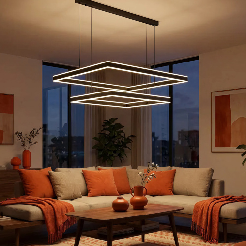 Citilux Дуэт CL719K211 LED Люстра подвесная с пультом Чёрная фото 16 Citilux Дуэт CL719K211 LED Люстра подвесная с пультом Чёрная фото 16
